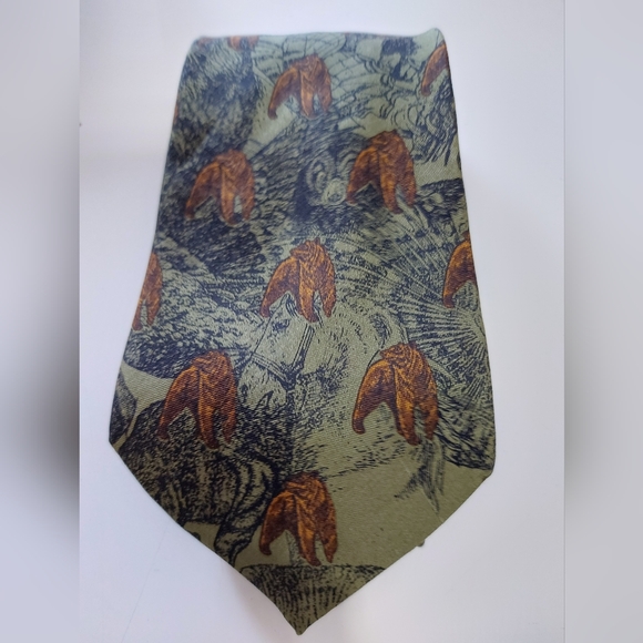 Gianfranco Ferre Vintage Animal Print Tie - Picture 8 of 8
